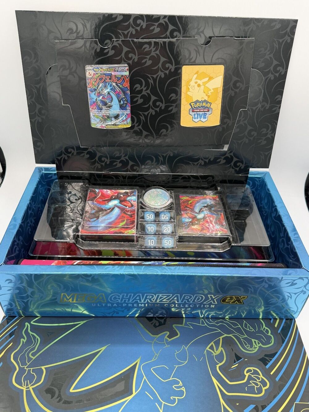 Pokemon Phantasmal Flames Mega Charizard UPC With Promo Card NO PACKS